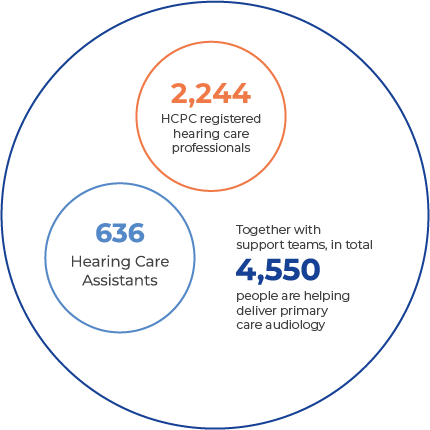 Primary care audiology workforce